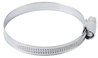 10 x verzinkte Schlauchschellen (140 mm - 160 mm)