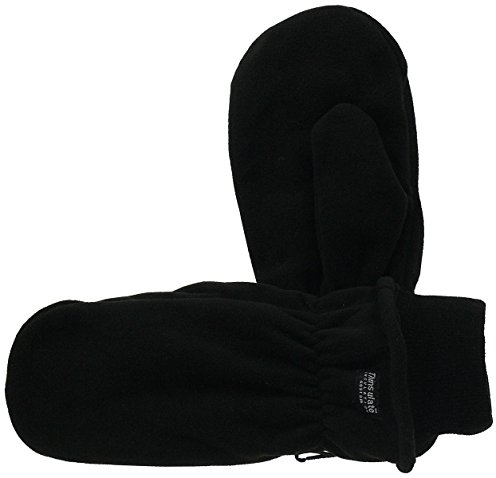 Harrys-Collection Fleece Fäustling mit Thinsulate, Farben:schwarz, Handschuhgröße:Damen