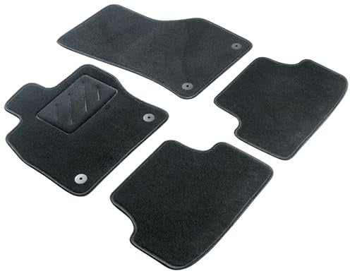 WALSER Comfort Auto Teppiche für FIAT 500X 09/2014-2024, 100% passgenaue Auto Fußmatten Made in Europe, Fußmatte Auto, Autoteppich Auto, Fussmatten Auto