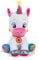Clementoni Baby 52329 - Ma Douce Licorne Interactive - Peluche - Jouet Educatif - Elle Chante et S'Illumine - 5 Touches Interactives - Effets Lumineux - pour Enfants à partir de 6 Mois et Plus
