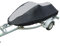 Oceansouth Jet Ski Abdeckplane Grau-Schwarz (Verschiedene Größen) (2.5m - 2.9m) Boot Motorrad abdeckplane Abdeckung abdeckplanen Jetski Boat Boots zubehör faltboot hydrofoil Auto Boote Yacht