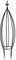 RUDDINGS WOOD Heavy Duty Burdale Metal Garden Obelisk - Plant Pot Support Climbing Frame Pyramid