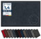 Carpet Diem Zerbino 90 x 150 cm - Tappeto ingresso antisporco - Interno ed Zerbino da Esterno, Tappetino antiscivolo per Porta, Tappeto antisporco per Porta d Ingresso - antracite