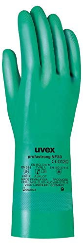 Uvex Profastrong NF33 - Lange Nitril-Chemikalienschutzhandschuhe - Gr. 11/2XL