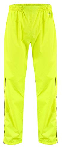 Mac in a Sac Origin Ii Überhose für Herren, wasserdicht, mit Reißverschluss Gr. 31-35, Neongelb