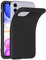 COPHONE® Coque Noir Compatible avec iPhone 11, Housse Etui Noir en Gel TPU Silicone Souple Ultra Mince avec Anti Choc