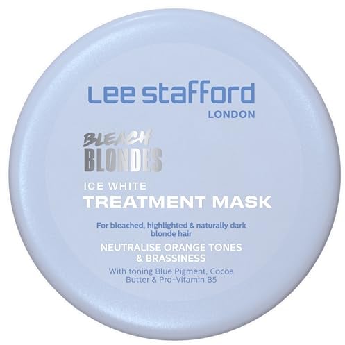 Lee Stafford Bleach Blondes Ice White hair Toning Treatment Mask 200ml