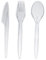 Commerline 150 Stück Plastikbesteck Set | 50 Löffel & 50 Gabeln & 50 Messer Set | Mehrweg & Robust | Wiederverwendbar Spülmaschinenbeständig gemäß (50 Löffel & 50 Gabeln & 50 Messer)