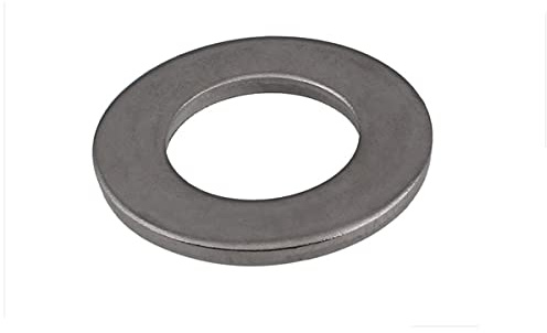 MACHSWON 10 Stück flache Unterlegscheiben 304 Edelstahl DIN125 flache Dichtungen M30 x 56 mm x 4 mm runde Ringe Dichtungsscheibe Metallhalter Ring Schraubverschluss Hardware Zubehör