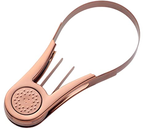 MOGSA Peeler Mango Peeling Separator Stainless Steel Peeler Manual Mango Slicer-Rose Gold
