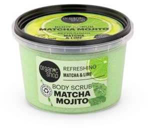 Organic Shop Refreshing Mojito Body Scrub Matcha & Lime (250ml)