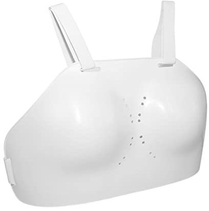 harayaa Brustschutz für Fechter, Fechtausrüstung, Ausrüstung für Erwachsene, Brustschutz, weich, für Kampfsport, Taekwondo, Boxen, Fußball, Kickboxen, Frau, l