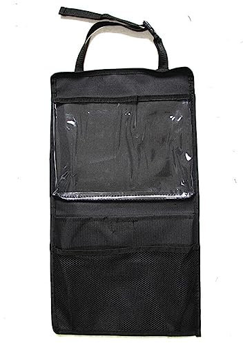 Funda para asiento de coche IPAD, bolsa de almacenamiento de coche Oxford bolsa colgante para asiento de coche, funda para asiento de coche compatible con teléfono móvil iPad