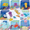 Faccito 24 Stück Meerestiere Mini Malbücher für Kinder Unterwasser Ausmalbücher Party Mitgebsel Ozean Fisch Meerjungfrau Kritzelbücher für Kinder Geburtstag Partytüten Geschenk Klassenzimmer