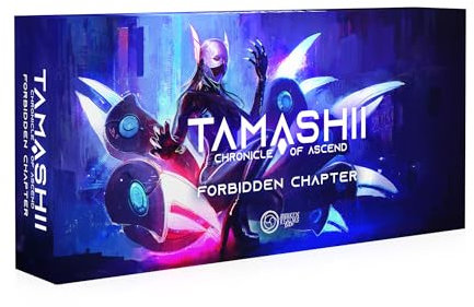 Awaken Realms Tamashii: Chronicles of Ascend Forbidden Chapter Expansion-Unravel The Secrets a Realm,Sci-Fi-Strategiespiel,ab 14 Jahren,1-4 Spieler,45-90 Minuten Spielzeit,Hergestellt von,Mehrfarbig