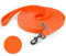 Wolfone Schleppleine für Hunde，3m Orange wasserdichte Lange Rückruf Hundeleine mit Anti-Rutsch-Griff, Heavy Duty robuste Ausbildung Hundeleine für Outdoor-Aktivitäten