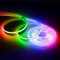 Baixinda COB LED Streifen,6M RGBW LED Strips 24V Hohe Dichte 576LEDs/M Dimmbar LED RGB Strip,mit Ferbedienung,App-Steuerung und Netzteil,Musik Sync,für Küche,Schlafzimmer,Party,Deko