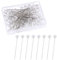 Stecknadeln mit Kopf Groß 200 Stück Stecknadeln Nähen Lang 38mm Diamant Kopf Abstecknadeln Sewing Pins Dekonadel Stecknadel