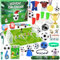 Fußball Adventskalender 2024 Für Kinder Weihnachtskalender, 24 Tage Fussball Adventskalender 2024 Countdown Weihnacht Geschenk Für Mädchen Jungen Football Enthusiaste