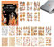 Buch-Themenaufkleber, Vintage-Stickerbuch, A5 Aufkleber Aufkleber für Aufkleber, Scrapbooking-Aufkleber und Aufklebermaschinen für das Journaling, Scrapbooking, Journal, Album, Planer, Tagebuch