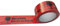 Generisch Vorsicht zerbrechlich PVC Paketklebeband 66m x 50mm Leise beim Abrollen, Warnklebeband, Hinweisklebeband, Packband,Industriequalität Deutsche Ware (1)