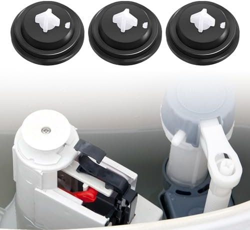 Schwimmerventil,Spülkasten Schwimmer,Füllventil,Wisa Spülkasten Ersatzteile für Toilette Wisa Membran Dichtungen Ersatzmembranen,Schwimmerventil Spülkasten Gummi Silikondichtungen