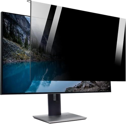 LLHTTDMBDFC Privacy Screen For Computer Monitor, Removable Eye Protection Screen Protector, Frame Hanging 18-32 Inch, Suitable For School(32in 730x440mm)