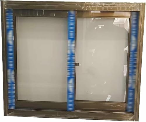 GFXYQPDNV Ventanas de Aluminio, Baño Cocina Inodoro Baño Ventanas Pequeñas, Remodelación de Ventanas Corredizas de Vidrio