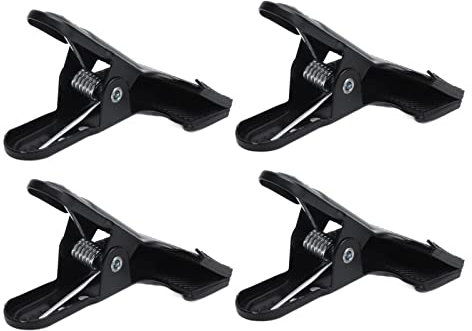 Zerodis Woodworking Clamp/Holder with Heavy Duty Metal Spring Clamps, Wide Mouth Clamps for Clamping Panels, Pack of 4, High Hardness, Anti-Slip Design