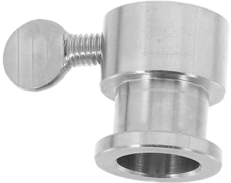 ORFOFE Stainless Steel Bbq Counter Weight Rotisserie Roller Bushing Spit Rod Limiter for Grill Accessories Heavy Duty Balance Support for Even Cooking and Stable Rotation Easy to Install