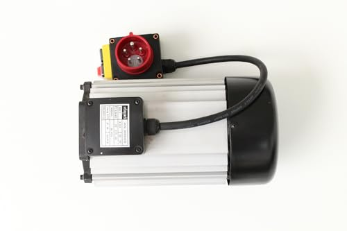 Scheppach Motor 3.5 kW mit Schalter 400V 50Hz | Elektrische Ausrüstung | Original Ersatzteil für Holzspalter