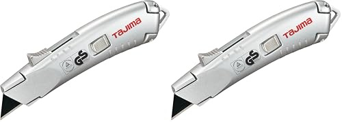 Tajima VR103 Single Silver SELF RETRACTING Blade Knife (Pack of 2)