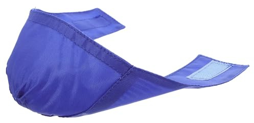Ciieeo Oculaire Bleu pour Chat 2,5-5 Kg, Cache-œil Anti-Morsure en Matériau Léger, Patch Cosmétique pour Soins Oculaires et Toilettage Apaisant des Animaux de Compagnie