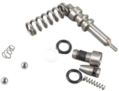 lopituwe Hochleistungs Hydraulikventil für Gabelstapler, robustes manuelles Paletten Ersatz Ölpumpenventilgehäuse, langlebig und effizient, Gabelstaplerzubehör, Hydraulikteile für Hubwagen