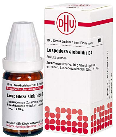 DHU Lespedeza sieboldii D4 Streukügelchen, 10 g Globuli