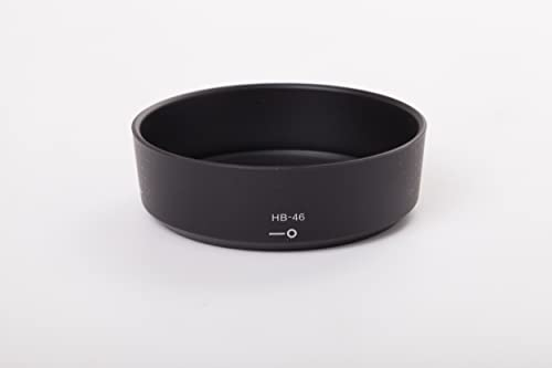 vhbw Gegenlichtblende Sonnenblende Streulichtblende kompatibel mit Kamera Nikon AF-S 35/1.8G DX Ersatz für HB46, HB-46.