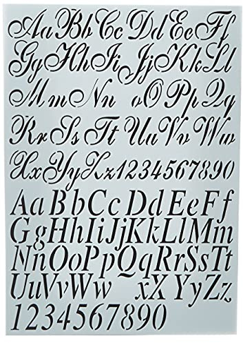 Dutch Doobadoo 470.455.002 Schablone Art A4 Buchstaben 2