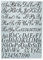 Dutch Doobadoo 470.455.002 Schablone Art A4 Buchstaben 2