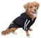 Eastlion Hund Pullover Welpen-T-Shirt Warm Pullover Mantel Pet Kleidung Bekleidung, Schwarz, Gr. XL
