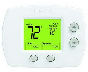 Honeywell 1H/1C - Termostato digitale NO-PG 5000, 7,6 cm