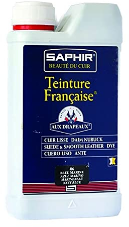 Saphir Teinture Française Cuir Liquide Bordeaux 500 ml