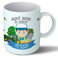 Planetacase - Taza Agricultor - Regalo Original - Cerámica 330 mL - Taza Desayuno Apta para Microondas y Lavavajillas - Agricultores - Resistente a Lavados