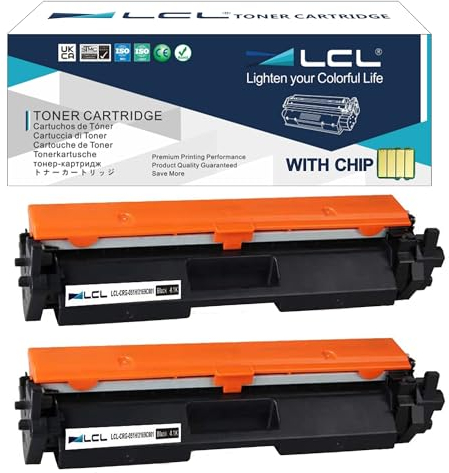 LCL Kompatibel Toner 051 CRG051 CRG-051 2168C002 (2Schwarz) Ersatz für Canon ImageCLASS LBP162dw MF267dw MF269dw LBP160 Series MF260 Series MF264dw