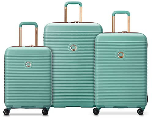 DELSEY Paris Freestyle 4 Double Rolls Trolley L/M/S Almond