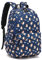 Leaper Schulrucksack, niedlicher Tagesrucksack, Reisetasche, Dunkelblau-Katze, 42