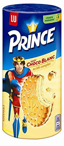 Lu Prince – Principe Sapore cioccolato bianco 300 g – Quattro articoli