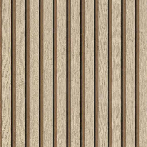 Arthome Lama de Madera Papel Pintado Autoadhesivo Removible 44cmx3m Pvinilo Adhesivo para muebles Vinilo Decorativo Papel Rayas Rejilla Madera Natural para muebles Fácil de limpiar(Marrón)