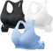 FITTIN Racerback Sports Bras for Women - Padded Seamless High Impact Support for Yoga Gym Workout Fitness