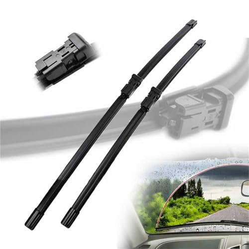 BEFZIMYL Escobillas Limpiaparabrisas Delanteras para R&enault para Espace V 2015-2023 Parabrisas Ventana Coche Lluvia Cepillos 30+28