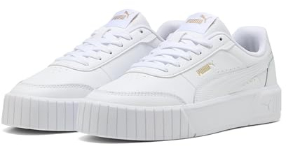Puma Damen Carina Mia Sneaker, Weißes Gold, 36.5 EU
